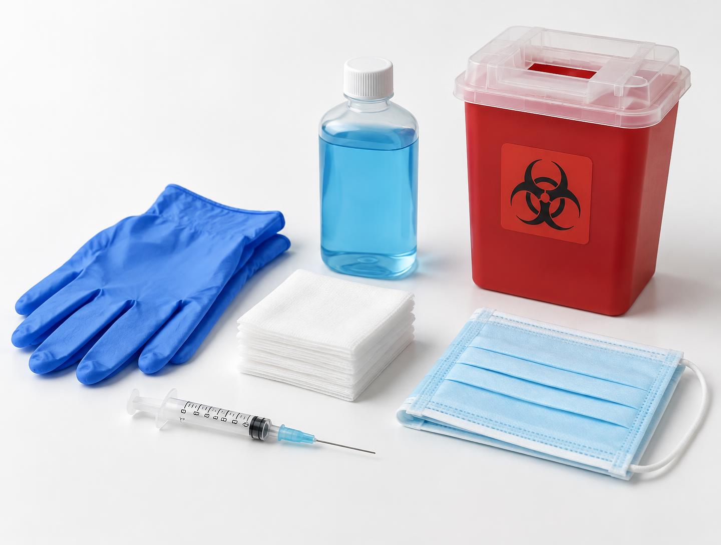Material médico y bioseguridad