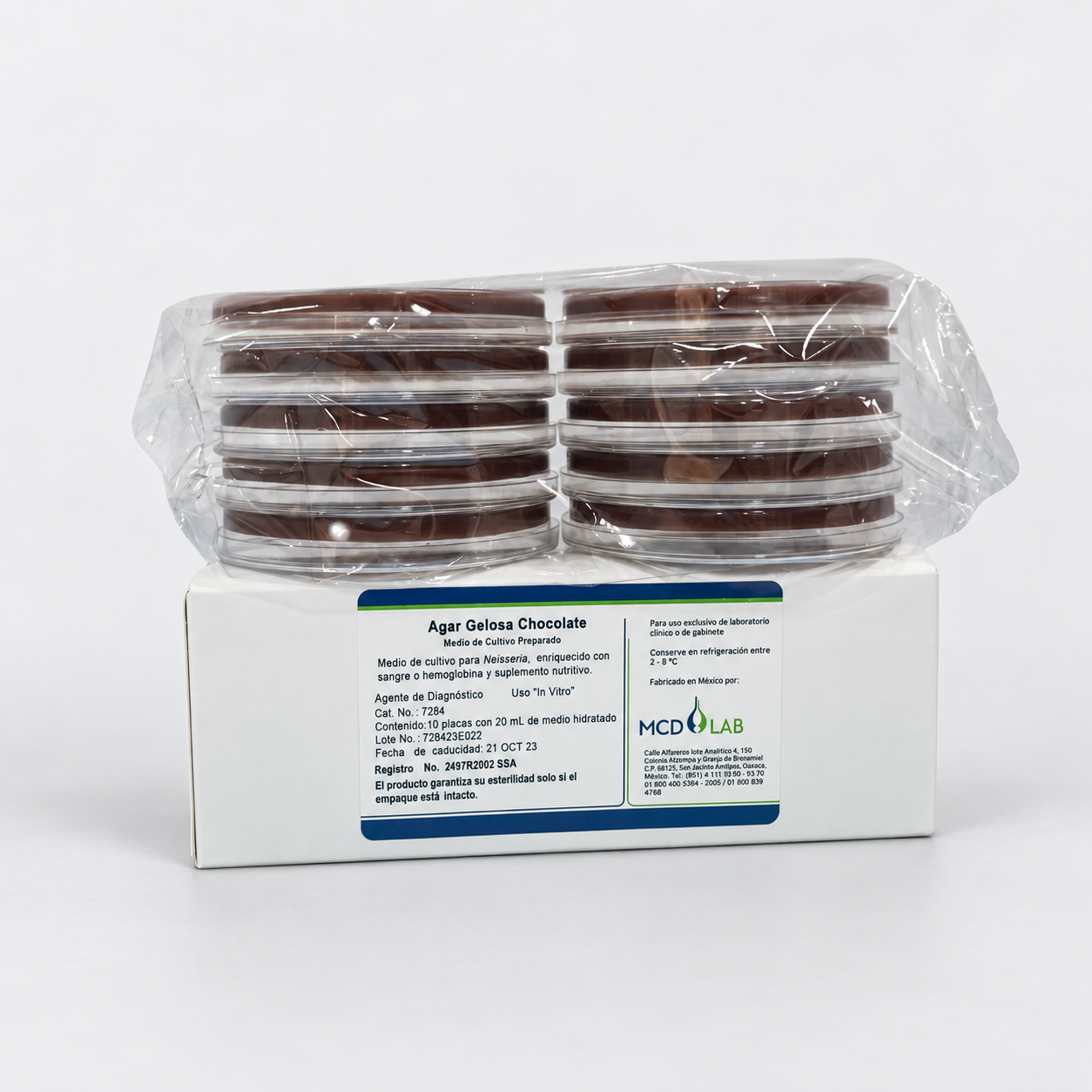 Agar gelosa chocolate