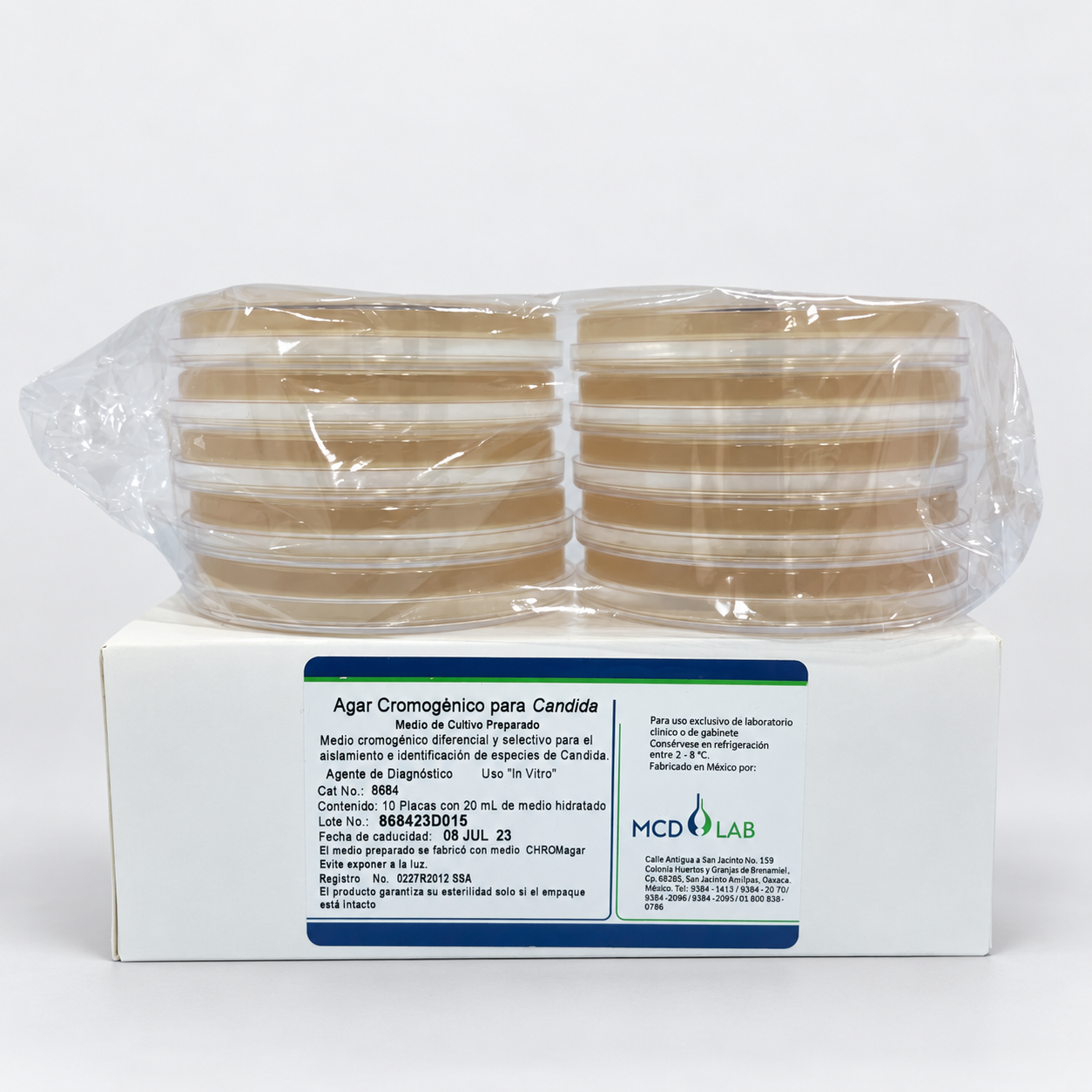 Agar CHROMagar Candida