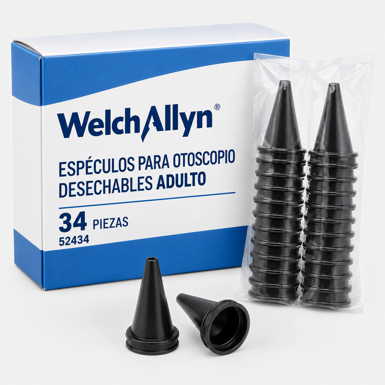 Espéculos desechables (adulto) para otoscopio