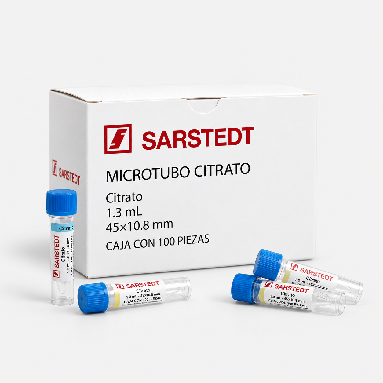 Microtubo citrato color azul (.) FIC-TR