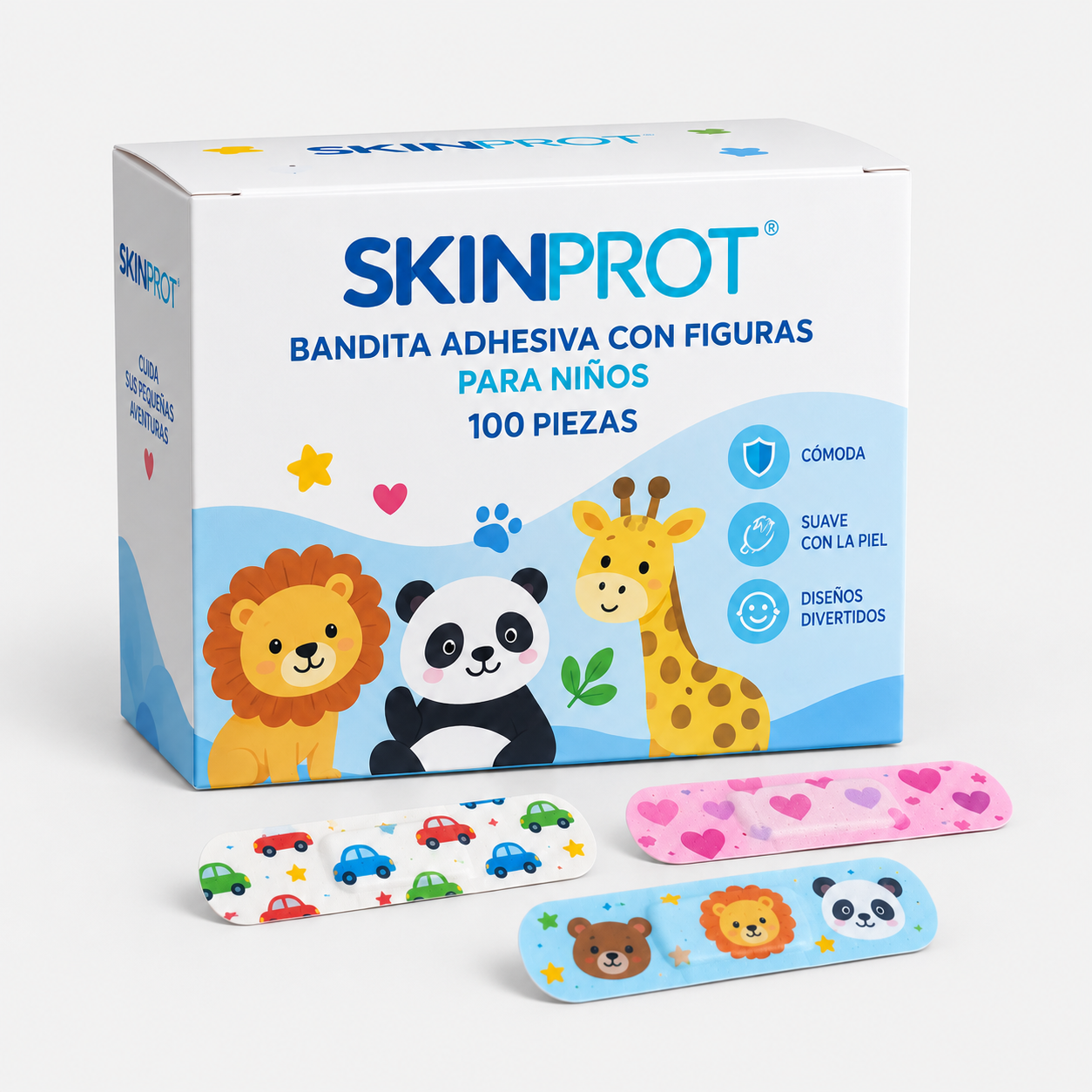 Bandita adhesiva figuras para niños