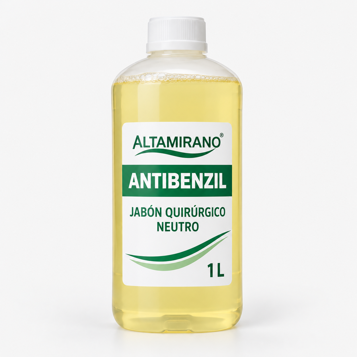 Antibenzil · jabón quirúrgico neutro