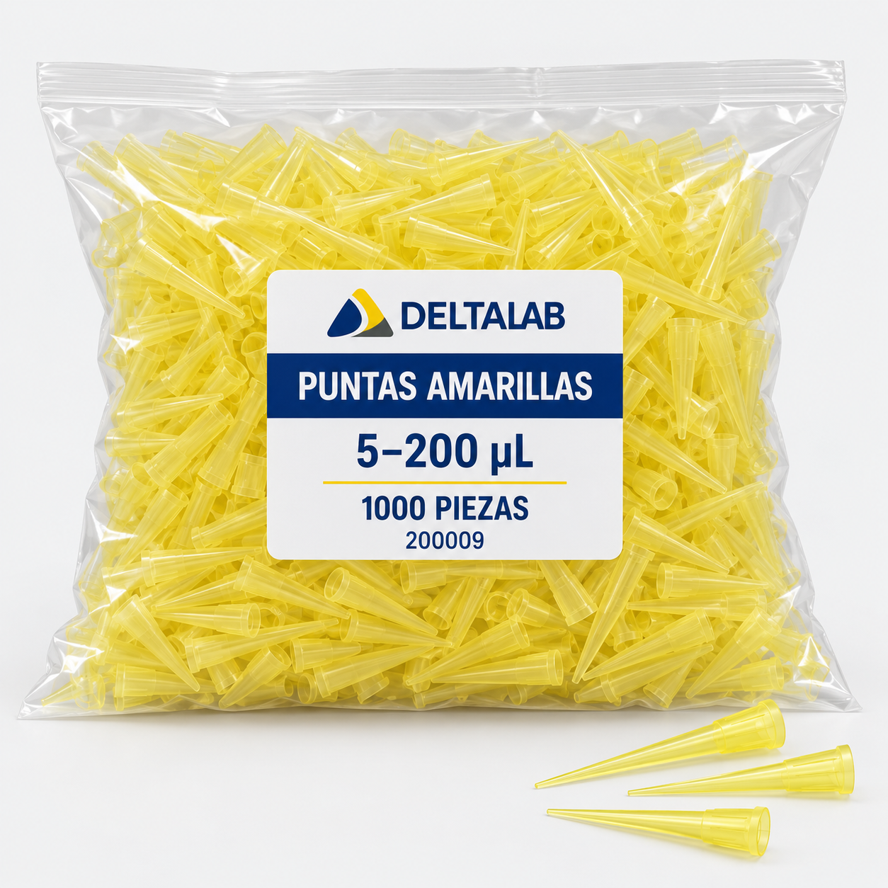 Puntas amarillas