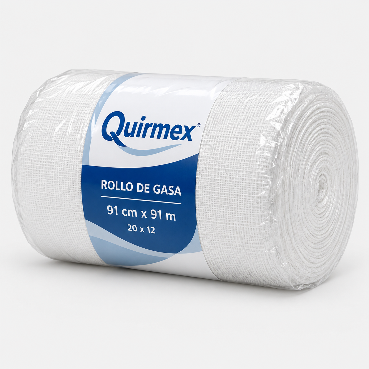 Rollo de gasa · tejido 20 × 12