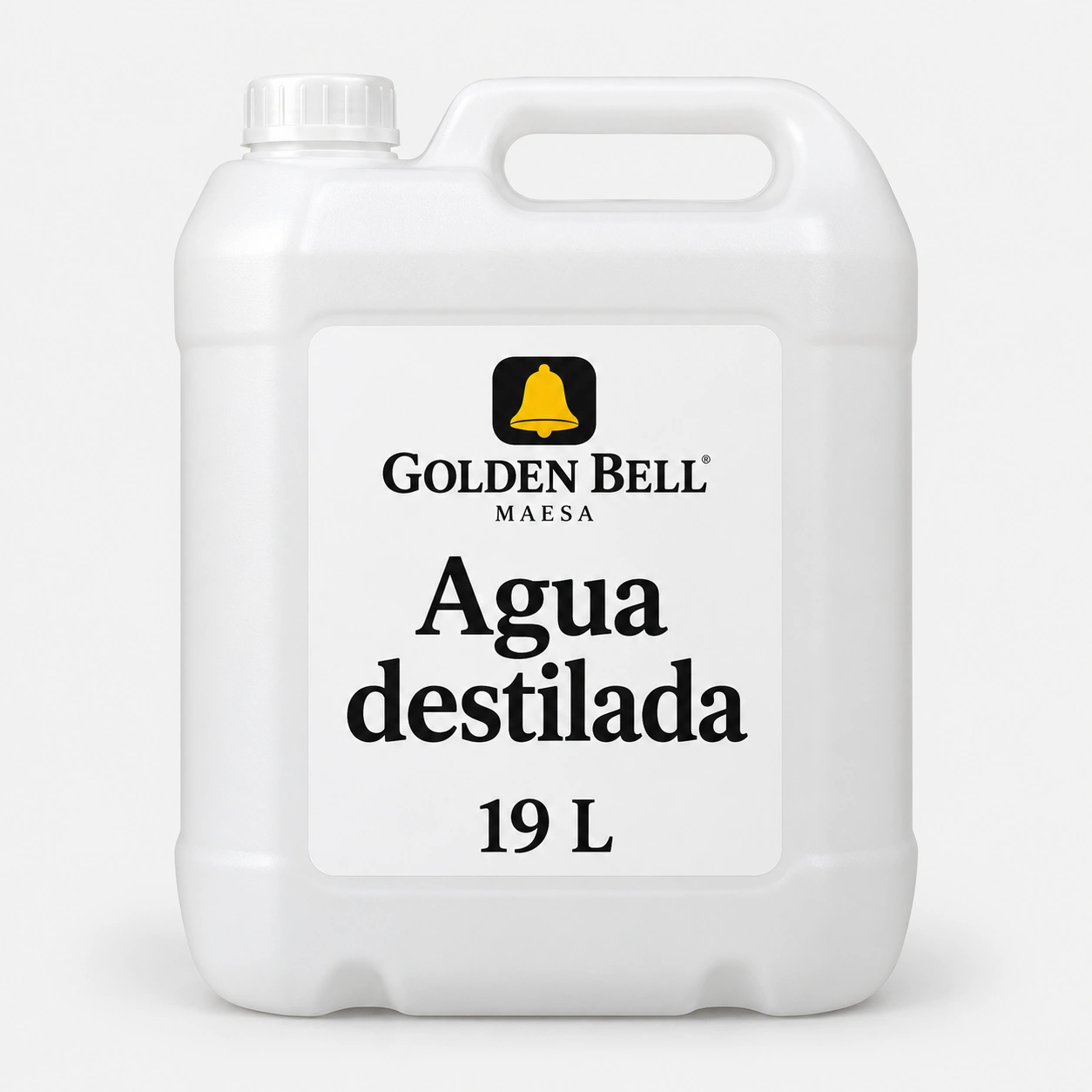 Agua destilada de calidad reactivo