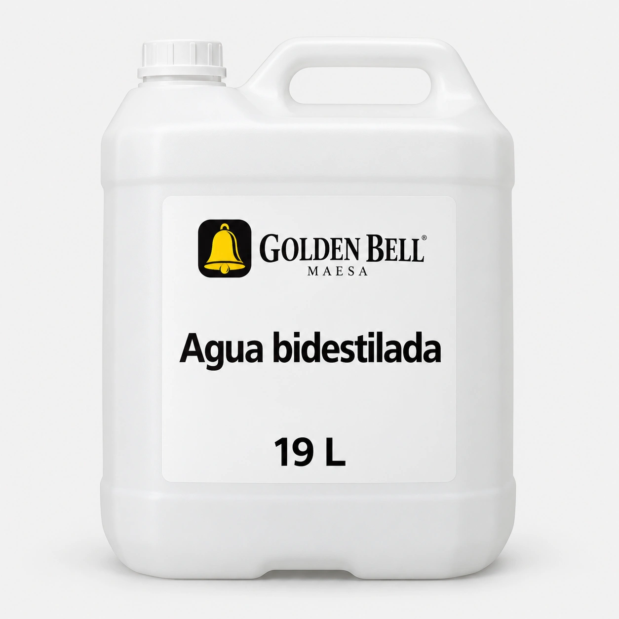 Agua bidestilada de calidad reactivo