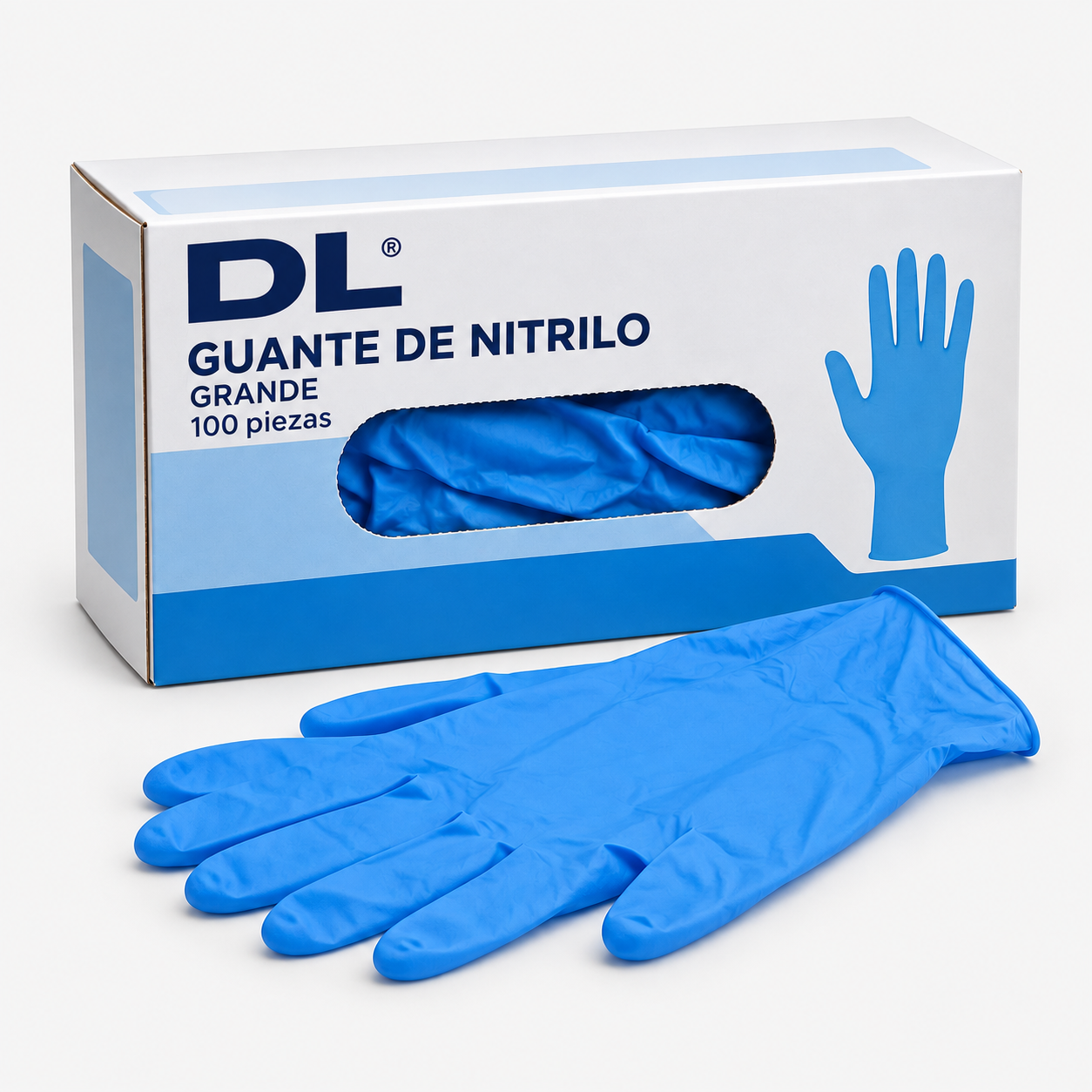 Guante nitrilo grande
