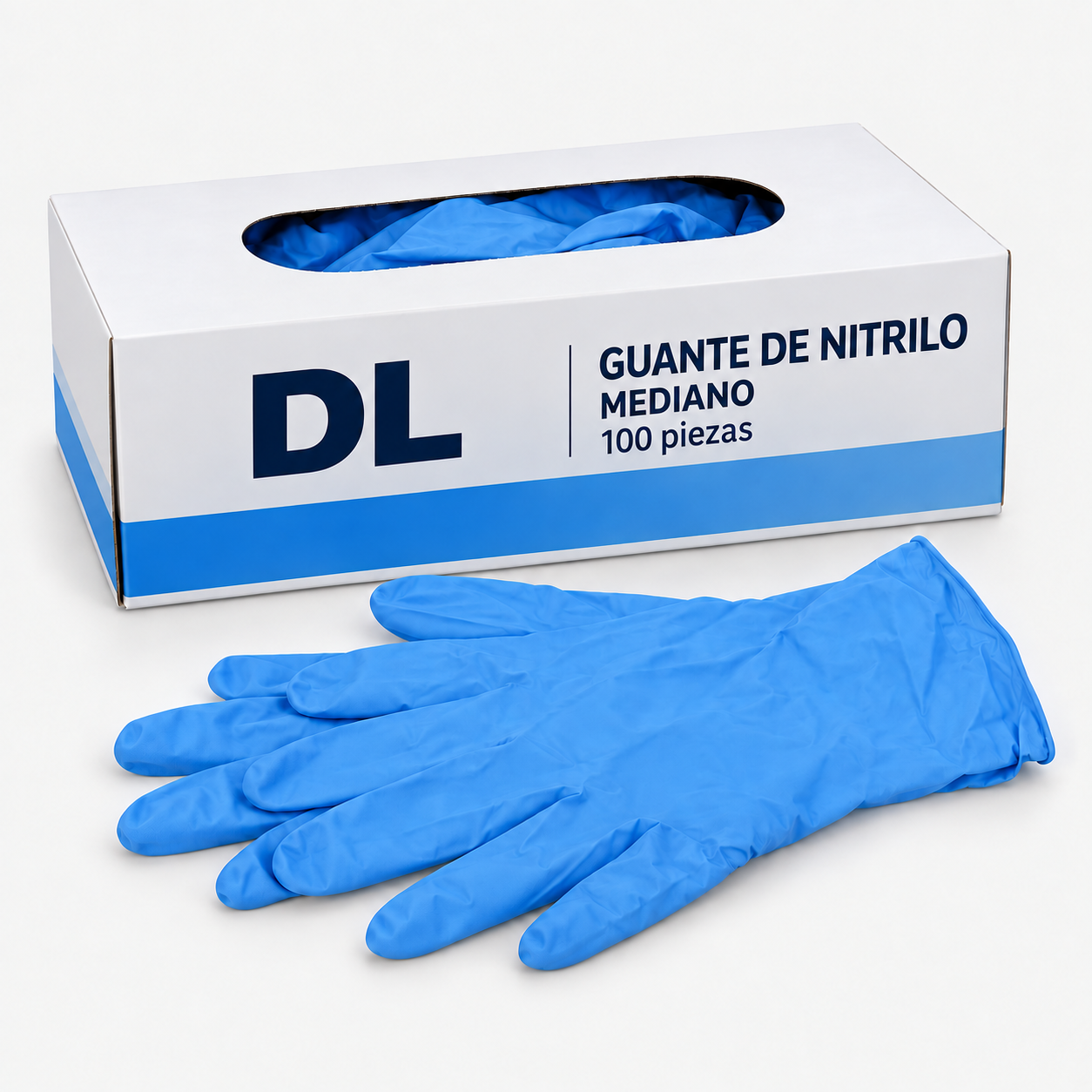 Guante nitrilo mediano